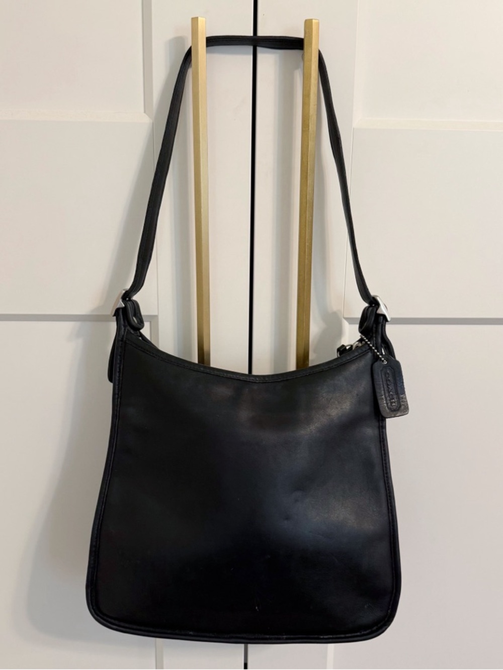 COACH Vintage Andrea Shoulder Bag Leather 9073 - Picture 2 of 10